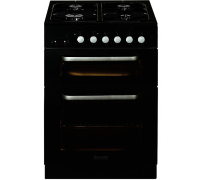 Baumatic BCG625BL Gas Cooker - Black